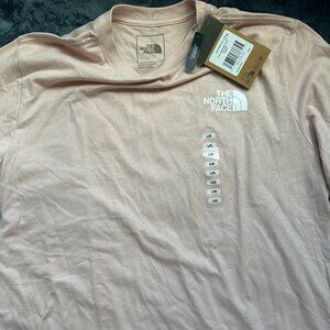 ✨ THE NORTH FACE WOMEN’S T-SHIRT – PINK – SIZE LARGE ✨